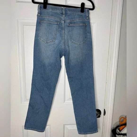 MADEWELL Woman’s‎ Stovepipe Medium Wash Straight Jeans Size 26 - Picture 3 of 7